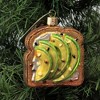 Old World Christmas 3.25 In Avocado Toast Creamy Warm Breakfast Tree Ornaments - 2 of 3