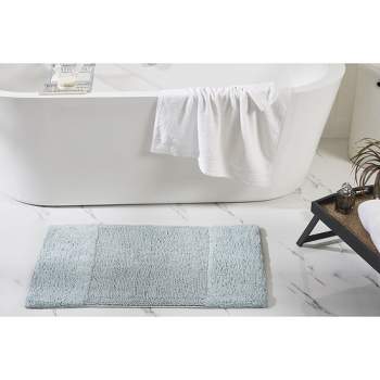 20x30 Spa Cotton Reversible Bath Rug Taupe Brown : Target
