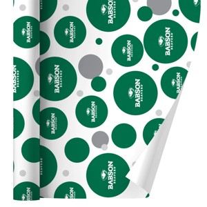 Babson College Primary Logo Premium Gift Wrap Wrapping Paper Roll 30x72 - 1 of 4
