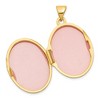 Black Bow Jewelry 14k Yellow Gold 21mm Scrolled Floral Locket - 4 of 4