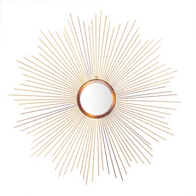 Arlo Sunburst Mirror - Copper - Safavieh : Target