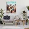 Stupell Industries Cowgirl Petting Horse Canvas Wall Art - 2 of 4