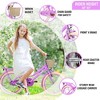 Girls Bike With 20 Inch Wheel Basket Carbon Steel Multiple Colors No Training Wheels Toddler Girl Bike, Children Bicycle For 7-10 Years Old Kids - 3 of 4