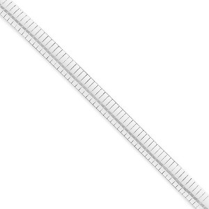 Black Bow Jewelry 10mm Sterling Silver Cubetto Chain Necklace - 1 of 4