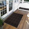 Notrax 2'x3' Solid Diamond Doormat Charcoal: Indoor & Outdoor Utility Floor Mat, Rubber Backing, Low Pile - 2 of 4