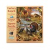 Sunsout Turkey Ranch 1000 pc  Thanksgiving Jigsaw Puzzle 57168 - 3 of 4