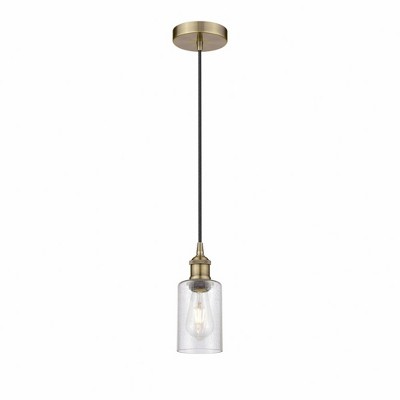 Clymer - 1 Light Cord Hung Mini Pendant In Modern Style-9.63 Inches Tall and 3.88 Inches Wide