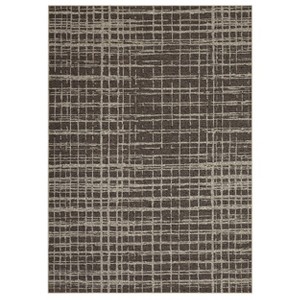 Indoor Modern Washable Geometric Checkered Floor Carpet Soft Non Slip Area Rugs for Home Office - 1 of 4