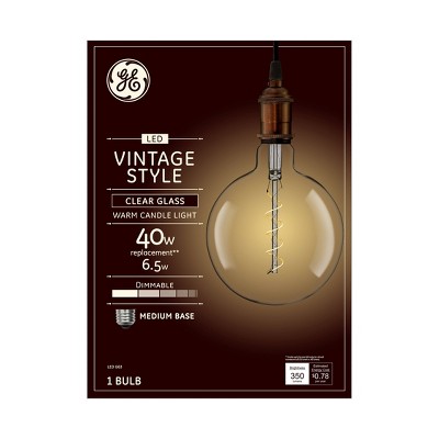 General Electric Light Bulb Clear