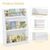 LIVAREEmlen 3 Tier Book Shelf,Book Rack, Helps Keep Bedrooms, Playrooms, and Classrooms Organized - 4 of 4