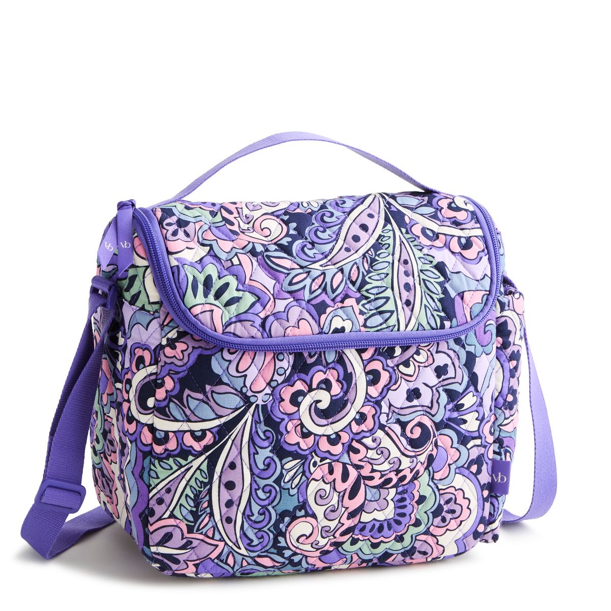 Vera Bradley Women's Outlet Cotton Lunch Crossbody Bag - thumbnail 6
