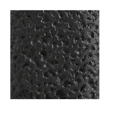 Black Textured Polyresin Table Lamp Set with 3-Way Switch