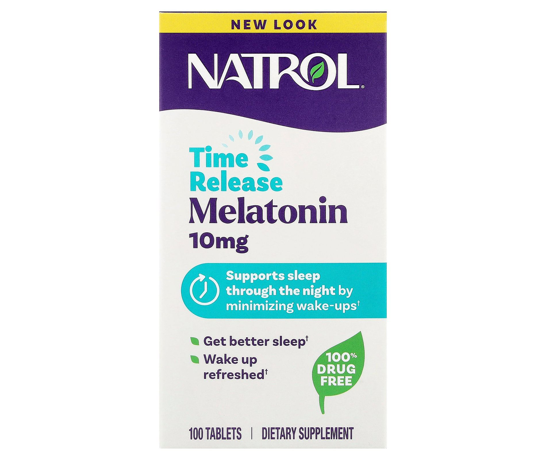 Natrol Melatonin, Time Release, 10 mg, 100 Tablets