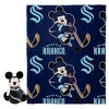 NHL Seattle Kraken Mickey Silk Touch Throw Blanket and Hugger - 2 of 3