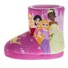 Disney Princess Slippers Booties Belle, Snow White, Jasmine, Cinderella, Ariel Warm Fluffy House Slippers for Girls (Toddlers) - 3 of 4