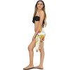 LA LEELA Women's Sarong Wrap Swimwear Bikini One Size Pink Floral - 3 of 4