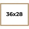 PosterPalooza | Refined Gold Picture Frame - UV Acrylic, Backing Board, Hanging Hardware Included - 2 of 4