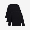 X RAY 3 Pack Kids And Boys 100% Cotton Long Sleeve Crewneck T-Shirts - 2 of 4