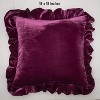 LISM 18x18 Inches Velvet Pillowcases,Decorative Throw Pillow Cover Pack of 2 - 3 of 4