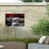 Trademark Fine Art - "Red Vison" Outdoor All-Weather Wall Decor - 4 of 4