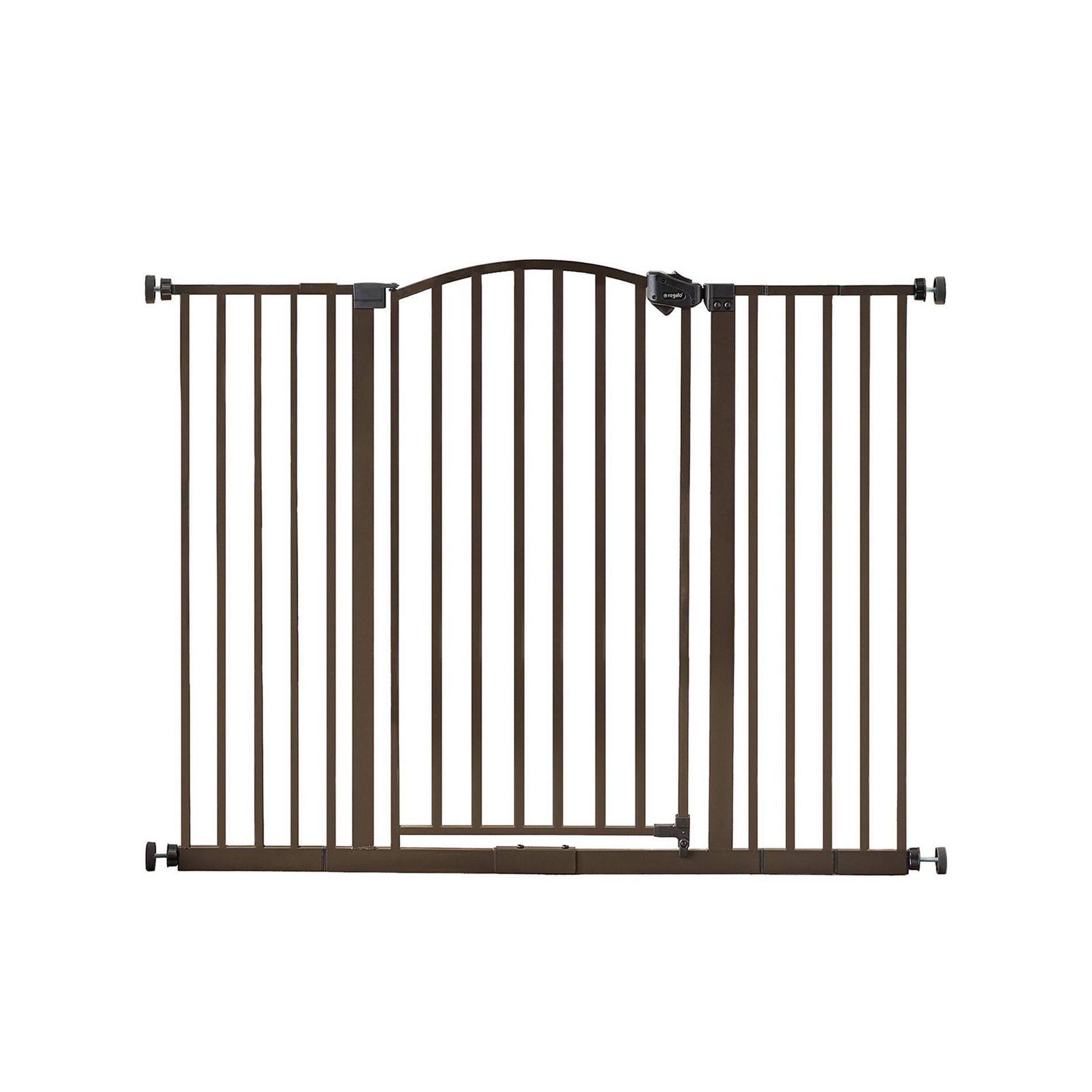 Regalo Extra Tall and Extra Wide Decor Baby Gate - 58" - Bronze