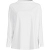 Lands' End Women's Long Sleeve Sport Knit Funnel Neck Top - 3 of 4