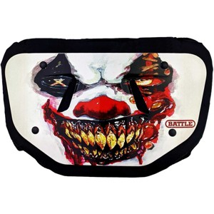 Battle Sports Krazy Klown Chrome Football Back Plate - 1 of 1