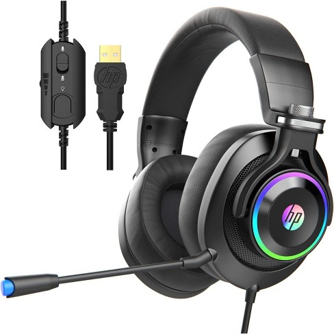 Hp Wired Gaming Headset For Xbox One, Ps5, Ps4, Nintendo Switch - H500 ...