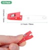 Unique Bargains Plastic Small Anti-Wind Garden Flagpoles Flag Clips 12 Pcs - 2 of 4