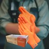 American Safety Glove Disposable Latex Low Protein Natural Rubber Non-Allergy 7 MIL - 3 of 4