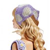 Unique Bargains Halloween Christmas Knitted Triangle Bandana 2 Pcs - 2 of 4