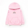 The Juniper Shop Embroidered Rainbow Heart Youth Hoodie - 3 of 4