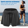 Unique Bargains Womens Flowy Running Shorts Casual High Waisted Workout Shorts 1Pc - 2 of 4