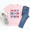 The Juniper Shop Coquette Bow Chart Stars And Stripes Youth Short Sleeve Tee - 3 of 4