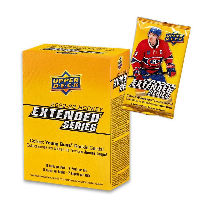 2022-23 NHL Upper Deck Hockey Extended Series Trading Card Game Value Box, 2 of 4