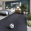 Chic Crate-ZZ Style Interlocking Deck Tiles – 44Pcs DIY Modular | Indoor/Outdoor | Quick Install | Dark Gray - 4 of 4