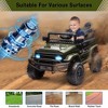Electric Car for Kids, 12V Ride on Truck Car with Remote Control Spring Suspension - 2 of 4
