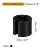 Unique Bargains Reusability Easy to use Clothes Hanger Markers Clips 300 Pcs - 2 of 4