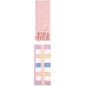 REGALWOVEN 2 Packs Cotton Absorbent Soft Decorative Bathroom Hand Towel for Kitchen - 1 of 4