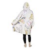 Tirrinia Women Printed Oversized Fleece Wearable Blanket Hoodie Sweatshirt Soft Cozy Gift Wife Woman - 3 of 4