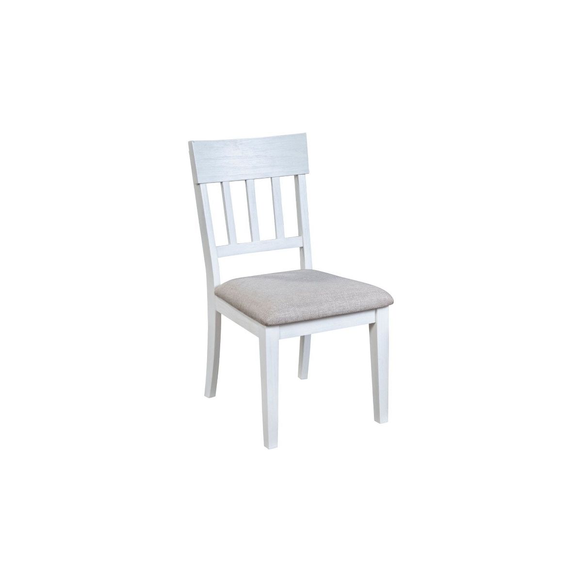 Donham Farmhouse Side Chairs, White (Set of 2) | Alpine