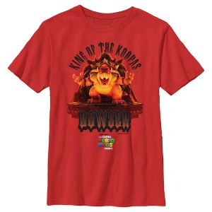 Boy's The Super Mario Bros. Movie Bowser King of the Koopas T-Shirt - 1 of 4