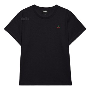 Dalix Womens Lil Cherry Lightweight High Waisted Tee - 1 of 4