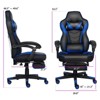 ELECWISH Racing Style High Back Computer Chair with Footrest Headrest and Lumbar Support - 2 of 4