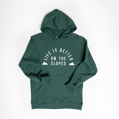 Simply Sage Market Women's Graphic Hoodie Better On The Slopes Mountain