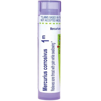 Mercurius Corrosivus 1M by Boiron Homeopathic Single Medicine For Cough, Cold & Flu  -  80 Pellet