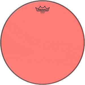Remo Emperor Colortone Red Drum Head - 1 of 2