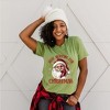 Simply Sage Market Women's Just Waiting For Christmas Santa Short Sleeve Graphic Tee - 2 of 4
