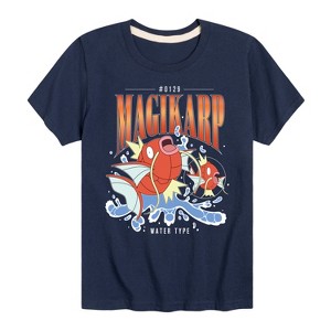 Boys' - Pokémon - Magikarp Vintage Bootleg Short Sleeve Graphic T-Shirt - 1 of 4