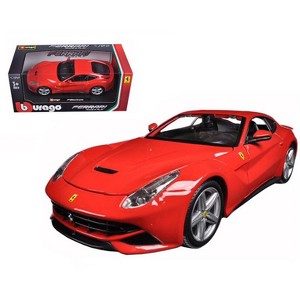 Ferrari F12 Berlinetta Red 1/24 Diecast Model Car by Bburago - 1 of 4